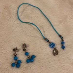 Mili Peruvian bracelet and earring set